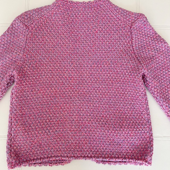 Maje Tweed V Neck Cardigan - Picture 15 of 16